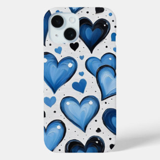 Coque Pour iPhone 15 Housse iPhone motif amour mignon