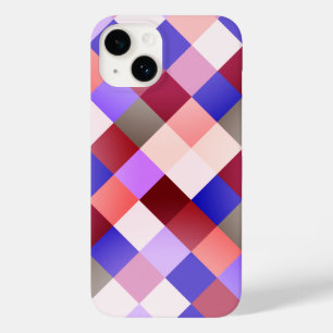 Coque Pour iPhone 14 Housse iPhone multicouleur plaid