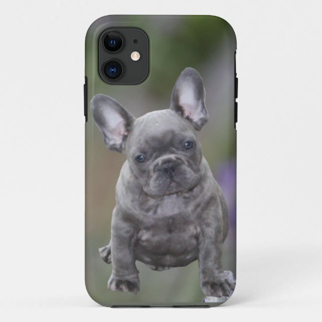 Coques Case-Mate iPhone Housse pour iPhone 11 coussin pour bouledogues fra (Dos)