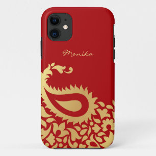Etui iPhone Case-Mate Housse rouge indien Paisleys pour iPhone 5