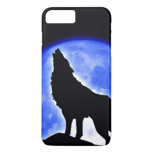 Case-Mate iPhone Case Howling Grey Wolf à Moon