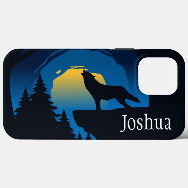 Coques Case-Mate iPhone Howling Wolf Coque-coque iphone Mate (Verso (horizontal))