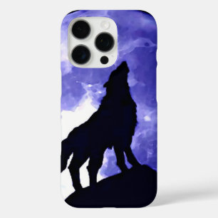 Coques iPhone 16 Pro Howling Wolf & Fullmoon