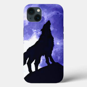Coques Pour iPhone Howling Wolf & Fullmoon