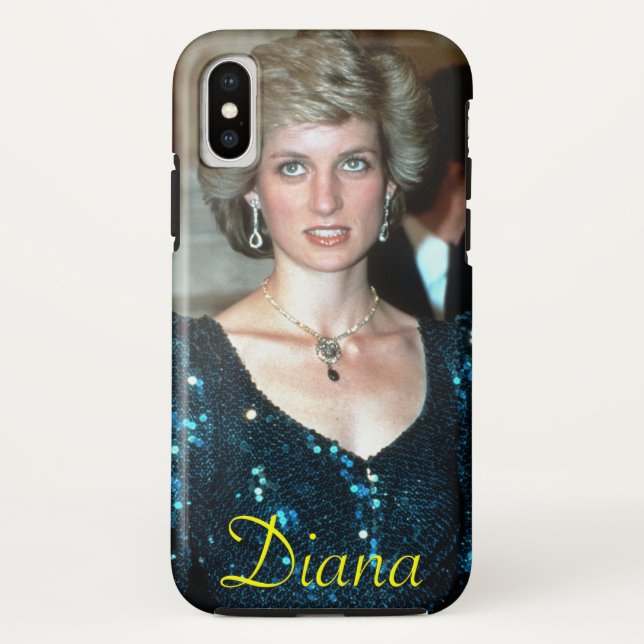 Coques Case-Mate iPhone HRH Princess Diana Vienne 1986 (Dos)