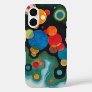 Coques iPhone 16 Huile Abstraite impulsive renforcée sur toile Kand