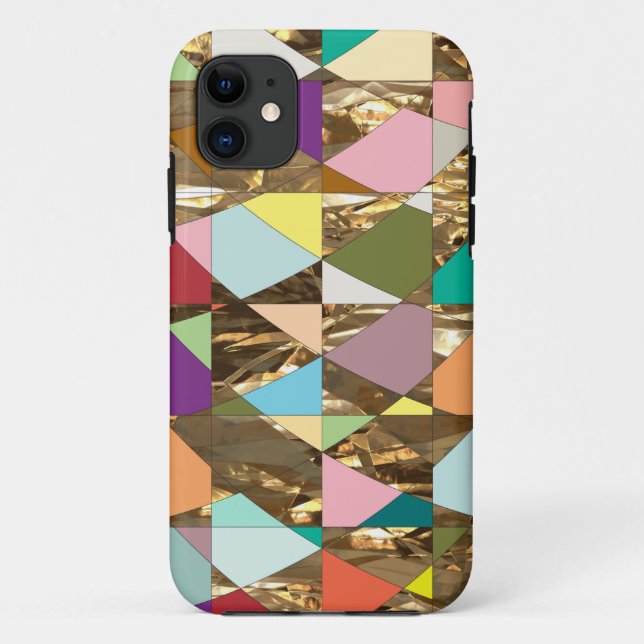 Coques Case-Mate iPhone Huile d'or couleur Abstraite (Dos)