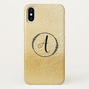 Case-Mate iPhone Case *~* Huile d'or jaune Huile de diamant noir Monogra