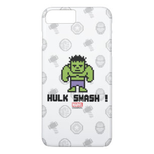 Coque iPhone 7 Plus Hulk 8Bit - Hulk Smash !