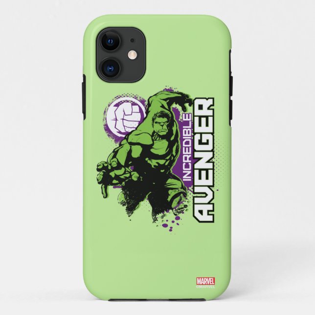 Coques Case-Mate iPhone Hulk Incroyable Vengeur (Dos)