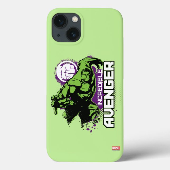 Coques Case-Mate iPhone Hulk Incroyable Vengeur (Verso)