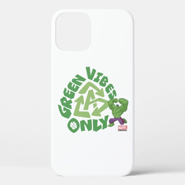 Coques Case-Mate iPhone Hulk| Vibes vertes uniquement (Verso)