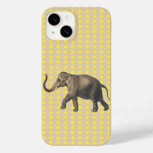 Coques Pour iPhone Humeurs d'épices de moutarde points avec éléphant