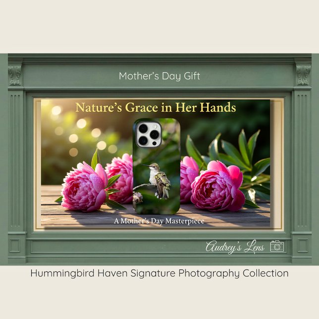 Coques Case-Mate iPhone Hummingbird Fine Art Phone Case Mother's Day (Créateur téléchargé)