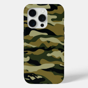 Coque iPhone 15 Pro Hunter Green Camo