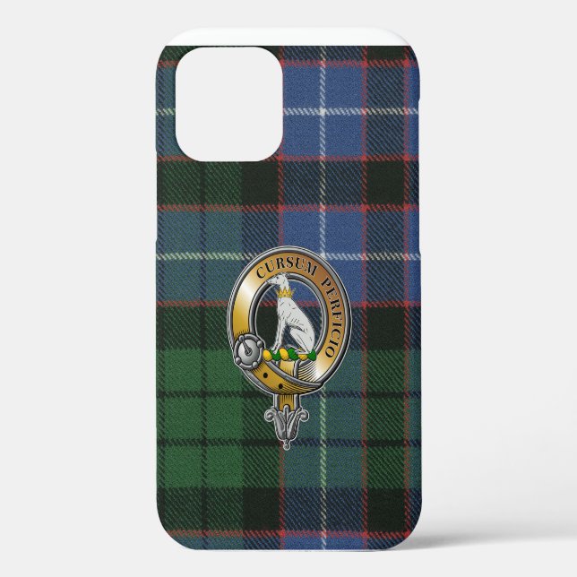 Coques Case-Mate iPhone Hunter Tartan & Badge (Verso)