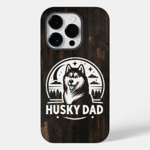 Coque Pour iPhone 14 Pro Husky Dad Gift Chien Propriétaire Sibérien Huskies