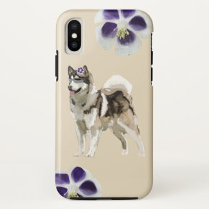 Case-Mate iPhone Case Husky Dog Art Apple iPhone X, Tough