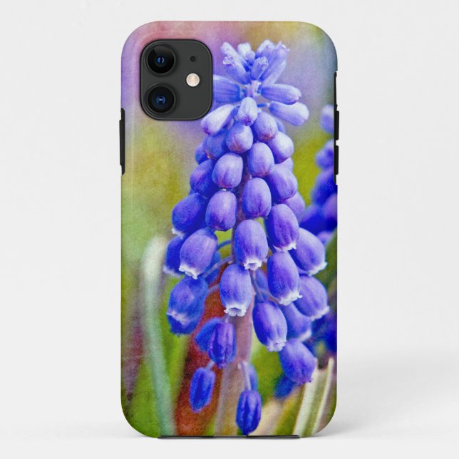 Coques Case-Mate iPhone Hyacinthes de raisin (Dos)