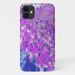 Case-Mate iPhone Case Hydrangea Limelight Élégant Violet et Bleu