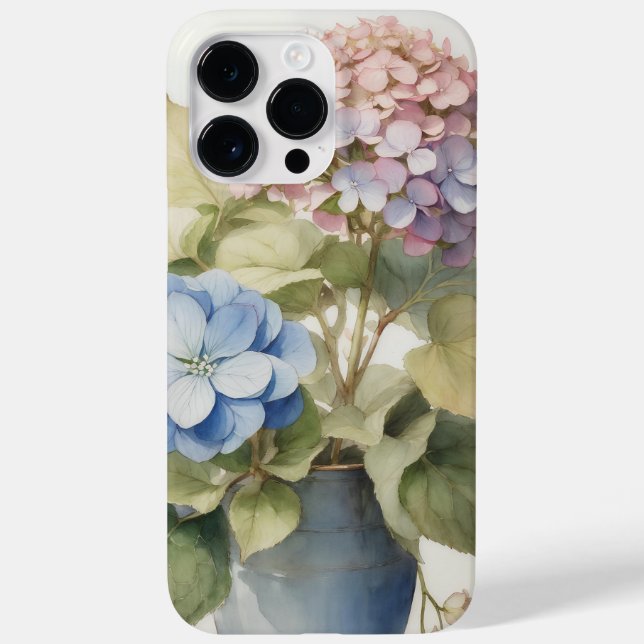 Coques Case-Mate iPhone Hydrangée (Verso)