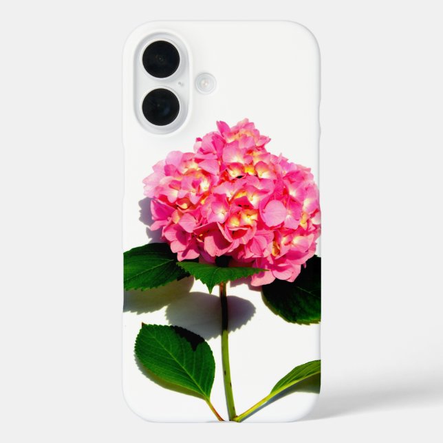 Coques Case-Mate iPhone Hydrangée rose rose fleur rose (Verso)
