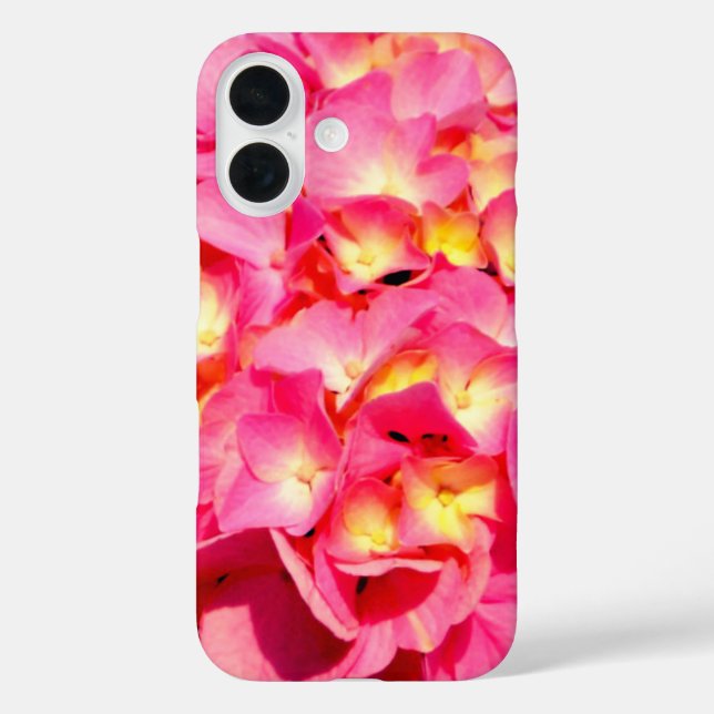 Coques Case-Mate iPhone Hydrangée rose rose fleur rose (Verso)