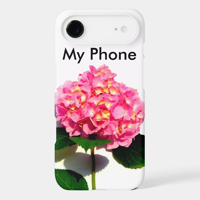 Coques Case-Mate iPhone Hydrangée rose rose fleur rose (Verso)