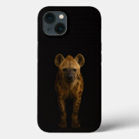 Hyène tachetée sauvage Black 4 Luxe iPhone 13