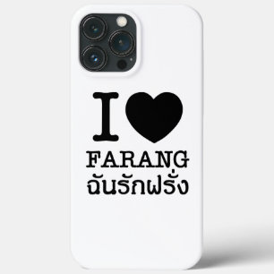 iPhone 13 Pro Max Case I Black Heart (Amour) Farang