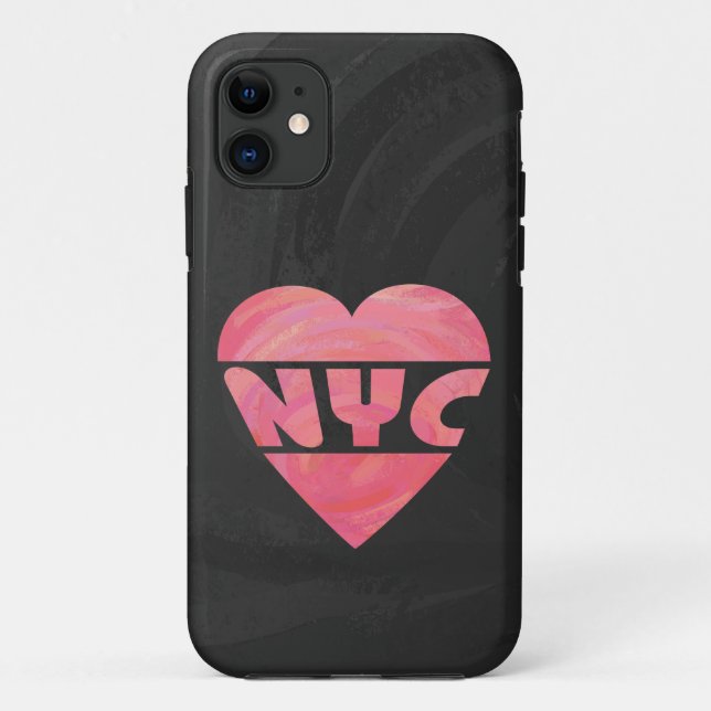 Coques Case-Mate iPhone I Coeur NYC (Dos)