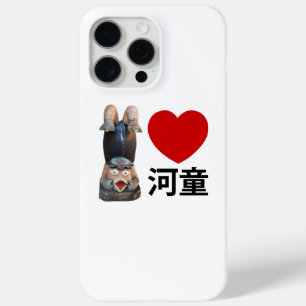 Coque iPhone 15 Pro Max I Heart [Love] Kappa 河 童