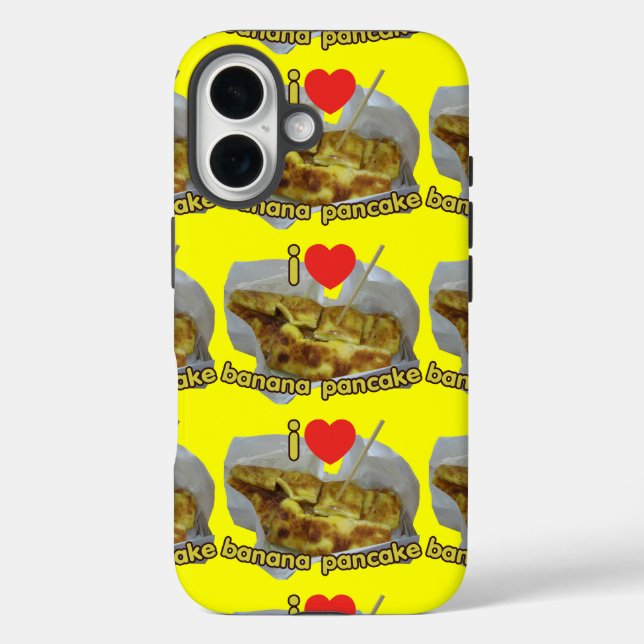 Coques Case-Mate iPhone I Love (Coeur) Banana Pancake ... Thai Street Food (Verso)