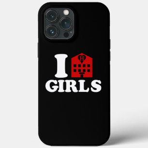 Coques Pour iPhone I Love Hotel Girls