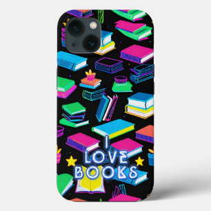 Case-Mate iPhone Case I Love Livres Colorful