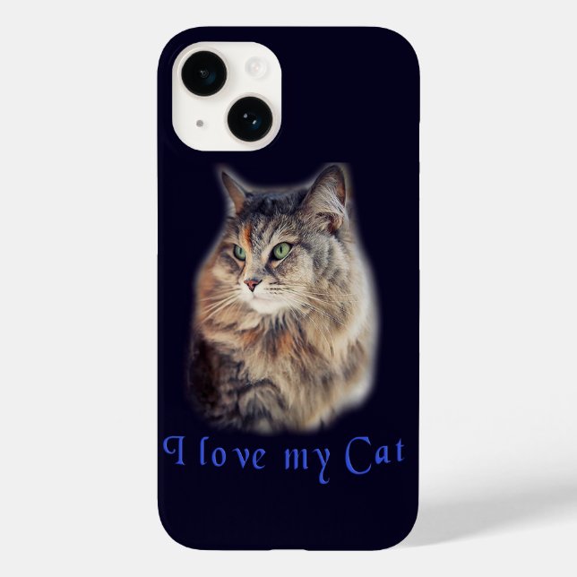 Coques Case-Mate iPhone I love my Cat (Verso)