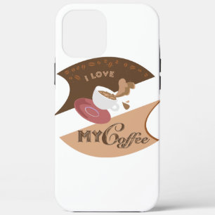 Case-Mate iPhone Case I Love My Coffee Retro Diner Java Splash