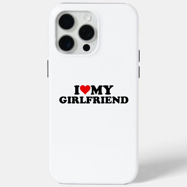 Coques Case-Mate iPhone I Love My Girlfriend 3WH1 (Verso)