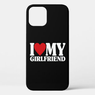 Case-Mate iPhone Case I Love My Girlfriend - Joli cadeau de jumelage pou