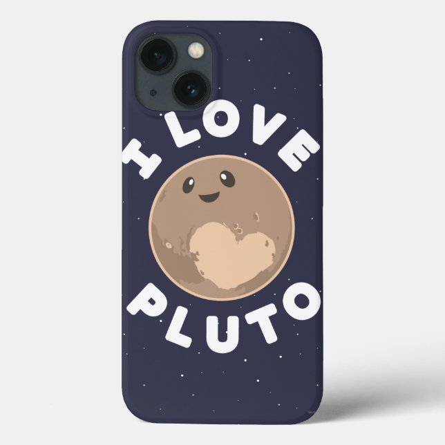 Coques Case-Mate iPhone I Love pluton (Verso)