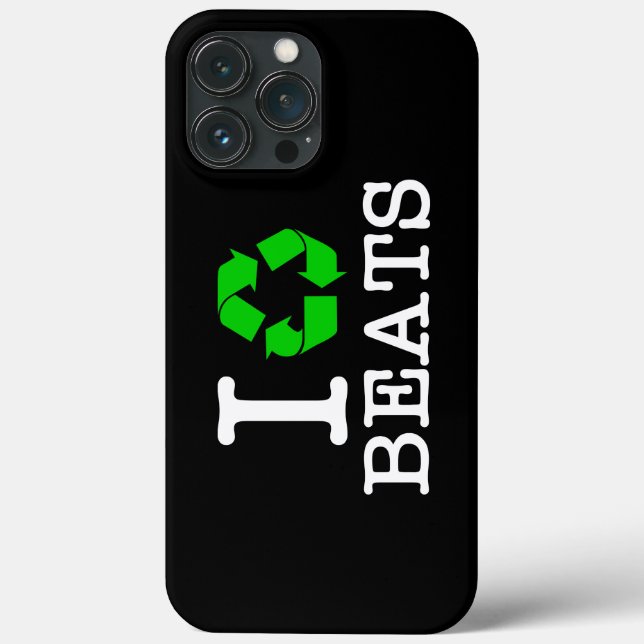 Coques Case-Mate iPhone I Recycle Les Beats (Verso)