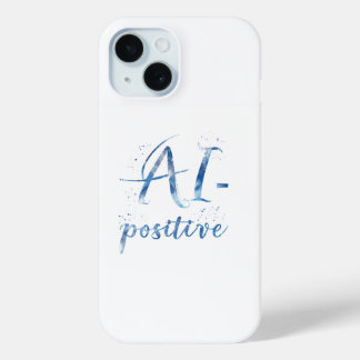Coque Pour iPhone 15 IA-Positive Text Art