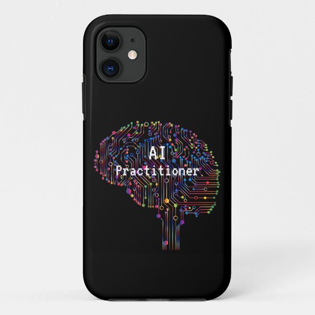 Coques Case-Mate iPhone IA Praticien de l'intelligence artificielle (Dos)