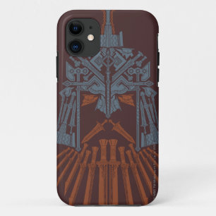 Coque iPhone 11 Icône Casque Armes naines