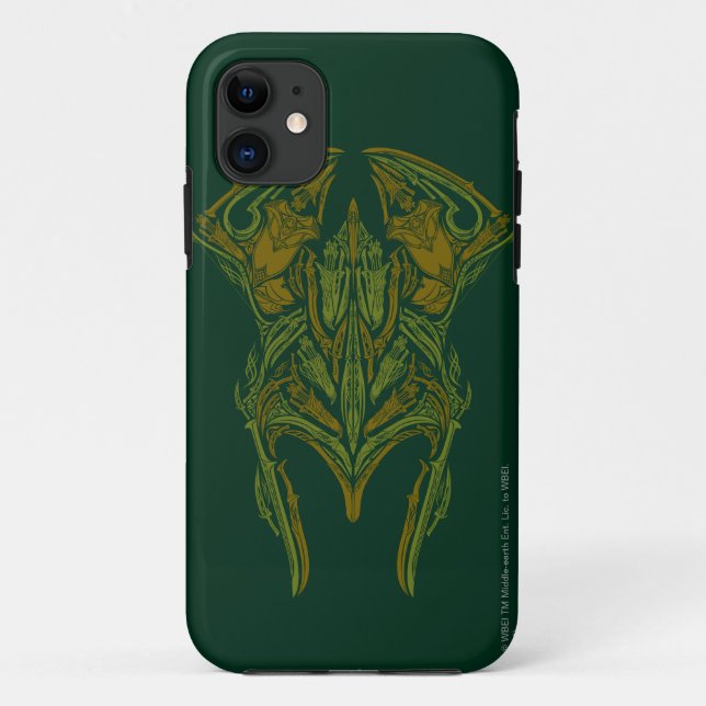 Coques Case-Mate iPhone Icône Casque d'armes elfe (Dos)