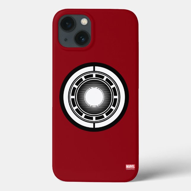 Coques Case-Mate iPhone Icône d'arc de Iron Man (Verso)