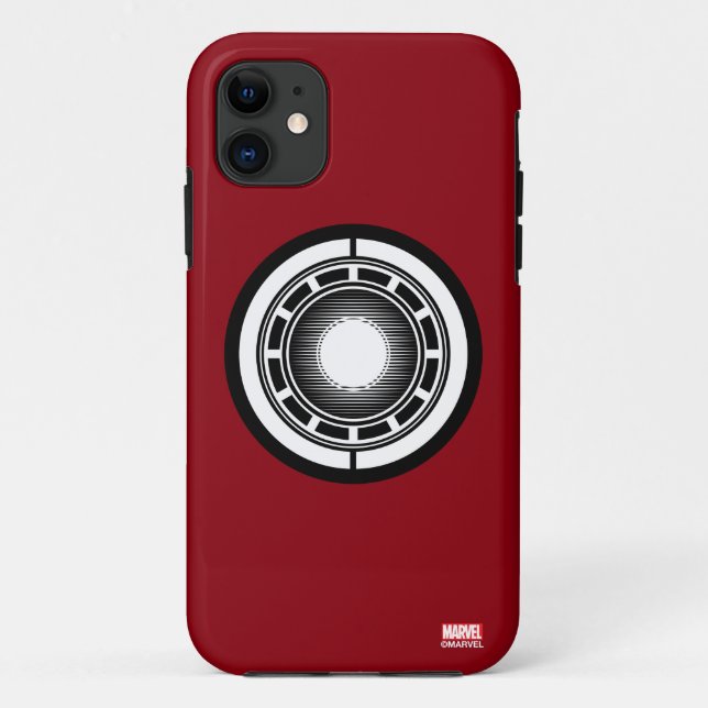 Coques Case-Mate iPhone Icône d'arc de Iron Man (Dos)