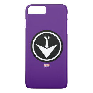 Coque iPhone 8 Plus/7 Plus Icône de Hawkeye   Avengers