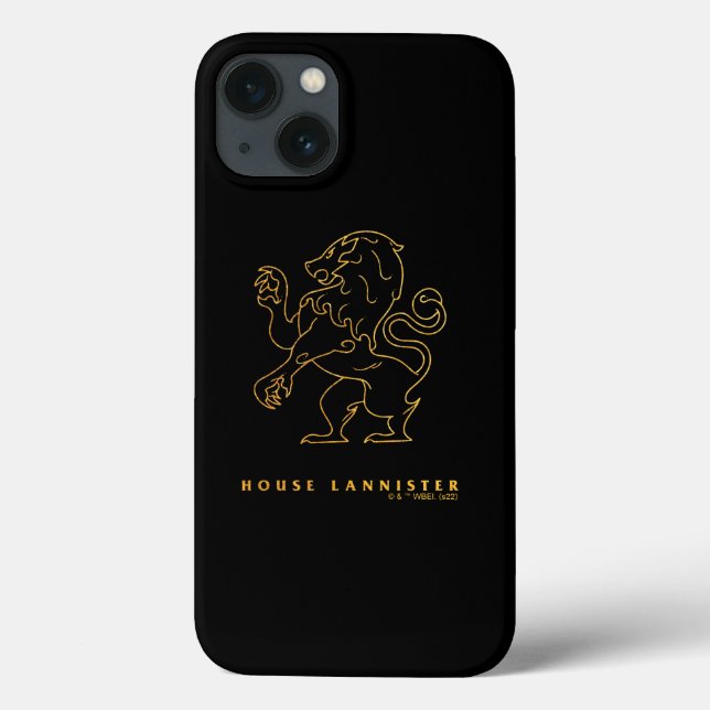Coques Case-Mate iPhone Icône de la maison Lannister (Verso)
