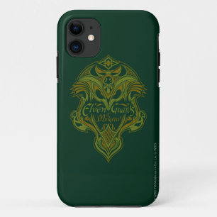 Coque iPhone 11 Icône des gardes elfes de Mirkwood Shield